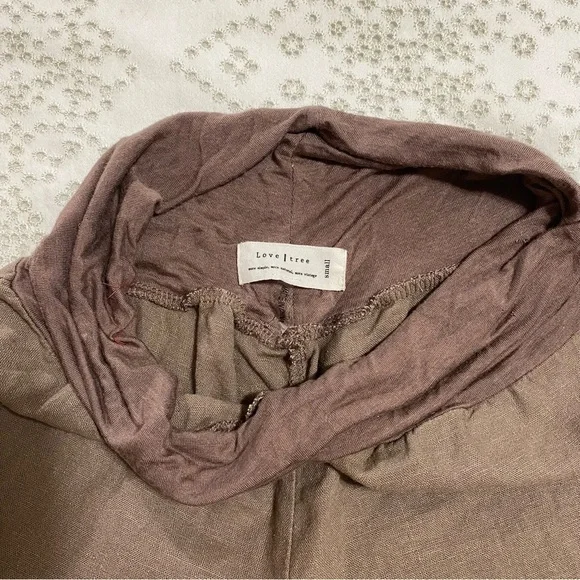 Love Tree pull on linen blend pants size S - Picture 2 of 9